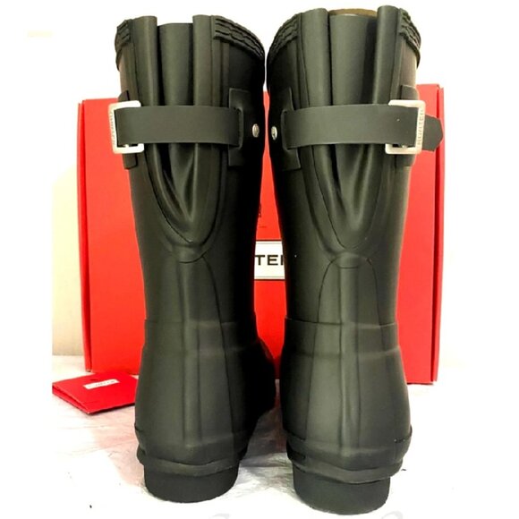 NEW Hunter Women's Original Back Adjustable Short Rain Boots - Picture 8 of 9